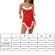 thumbnail image 4 of Body sexy para mujer, mono con temática navideña, lencería de encaje con correa para niña, L Methold XX000044-03, 4 of 7