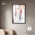 thumbnail image 4 of White Space Shadowbox Print Pastel Decor by Art Remedy, Black Frame, 30 x 45, 4 of 6