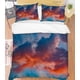 thumbnail image 1 of 3D Sunset Sky Cloud Landscape Funda de edredón Set Ropa de cama Set Funda de edredón, 1 of 3
