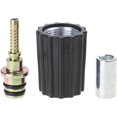 thumbnail image 1 of Tuyau de Laveuse Haute Pression Insert Raccords Laveuse de Voiture Nettoyage de l'Eau Tuyau Raccord Torsadé Fixation Rapide, Fil Intérieur M22 Ferrule 15, 1 of 1
