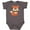 Charcoal Grey, variant on Inktastic Cute Hipster Fox Boys or Girls Baby Bodysuit