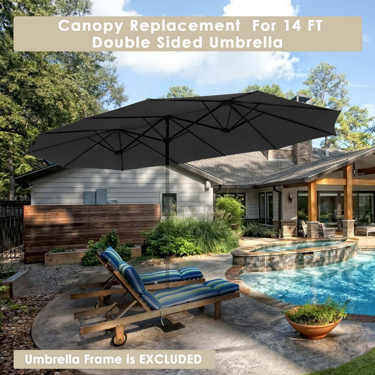 Costco Square Cantilever Umbrella Replacement Canopy 463095