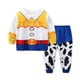 thumbnail image 4 of Conjunto de 2 piezas para niños, ropa fina con estampado de Toy Story de Disney, camiseta y pantalones de Woody Jessie, jersey de primavera, pijama de Buzz Lightyear, 4 of 5