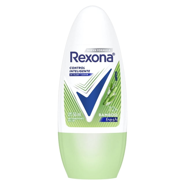 Antitranspirante Rexona Motion Sense stay fresh bamboo & aloe vera en roll on para dama 50 ml