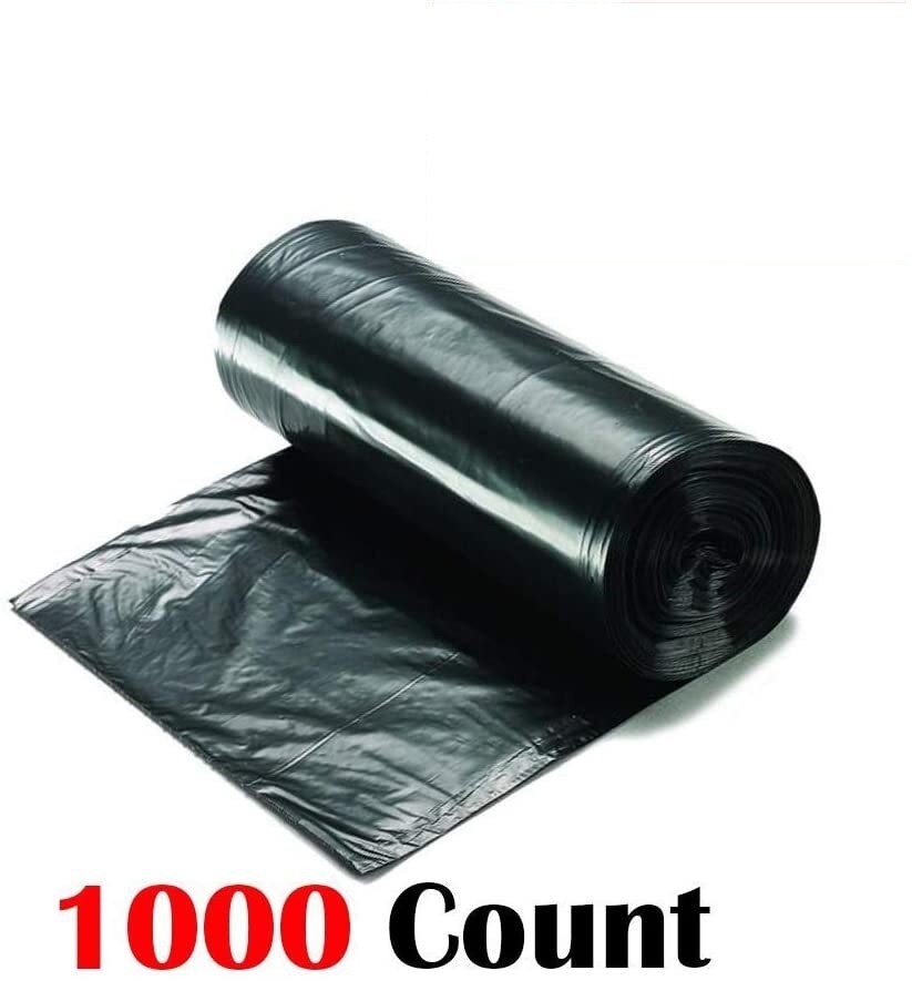 Ox Plastics 710 Gallon Trash Can Liner, High Density 24”x24”, 1000