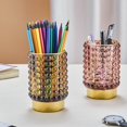 thumbnail image 2 of Organizador de brochas de maquillaje LEICURACE Vintage Glass Cup, 2 of 9