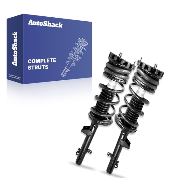 AutoShack Rear Complete Strut & Coil Spring Assemblies - Driver and Passenger Side for Ford & Mercury, Taurus 1994-2007 Sable 1994-2005, FWD V6 3.0L 3.2L 3.8L V8 3.4L