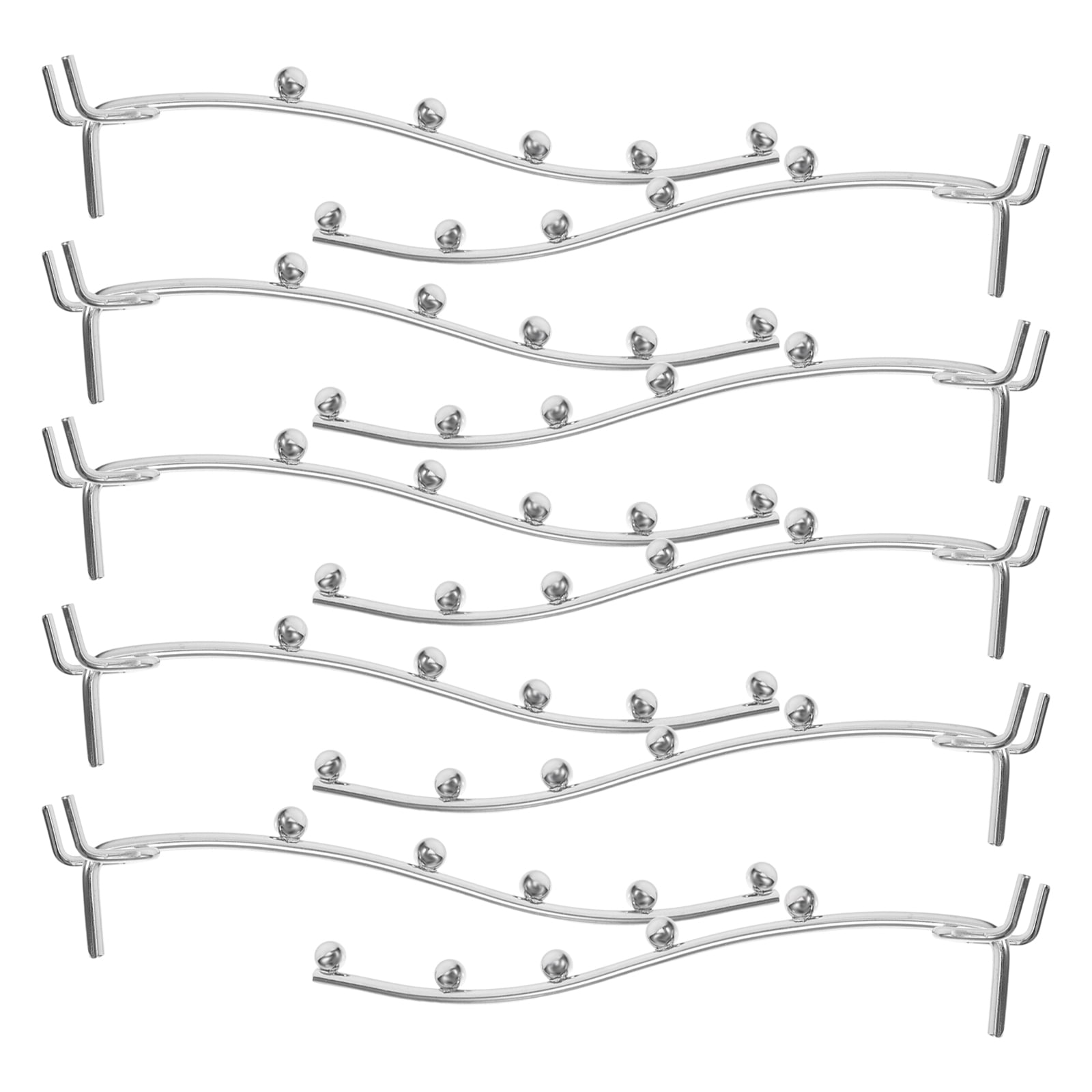 Worgeous 20 pcs Sturdy Pegboard Hooks Utility Pegboard Hooks For Garage Wall Heavy Duty Iron Peg Board Accessories For Hanging Tools Pegboard Hangers For Hanging Tools
