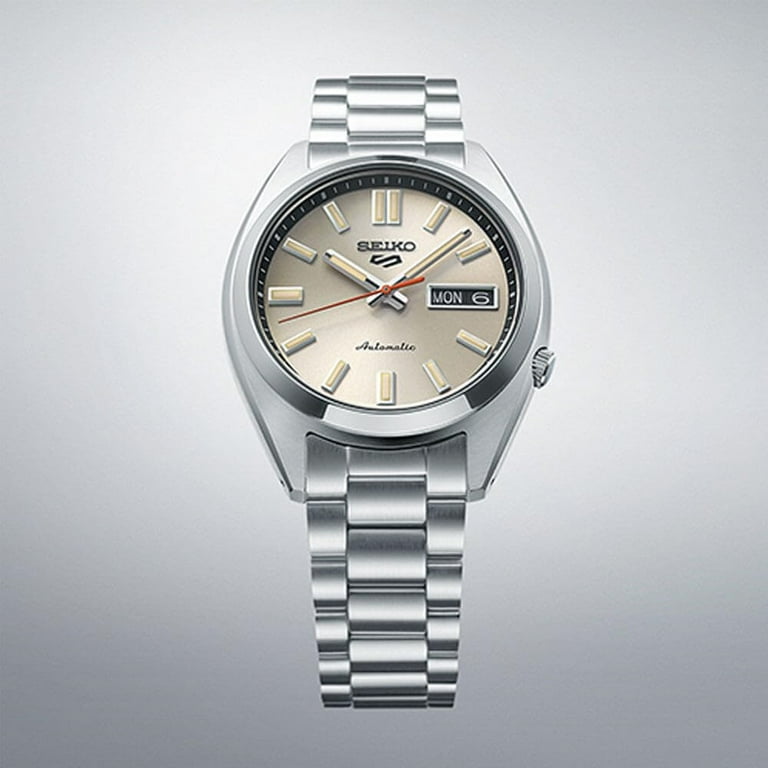 Seiko 5 Sports Automatic SNXS REISSUE Ivory Dial Watch SRPK91