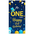 thumbnail image 2 of Blue Gold Starry First Birthday Banner with Top Hat Decoration Backdrop for Birthday Party Photography Props Party Decorations Happy First Birthday Celebrations, 2 of 7