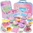 thumbnail image 1 of Juego de té PRE-WORLD Princess Tea Party, 50 unidades, para niños de 3 a 6 años, 1 of 8