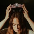 thumbnail image 4 of Princess for Women & Girls - Glamorous Rhinestone Set for Weddings, Birthday, Prom | Bridal Headpiece with Metal Base | for Quinceanera, Pageant & Party Events, 4 of 6