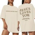 thumbnail image 1 of WILLBEST Chemises pour Femmes Mode Été Décontractée Col Rond Manches Courtes Ample Confortable T-Shirt Imprimé Haut 1, 1 of 6
