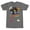Charcoal, variant on Men's Nintendo NES Classic Metroid Graphic Tee Navy Blue Small