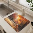 thumbnail image 4 of Lonely Golden Retriever Drying Mat Diatomaceous Earth Super Absorbent Slip Rubber Sole Heat Resistant 230 Degrees Fahrenheit 23.6×19.7in, 4 of 11