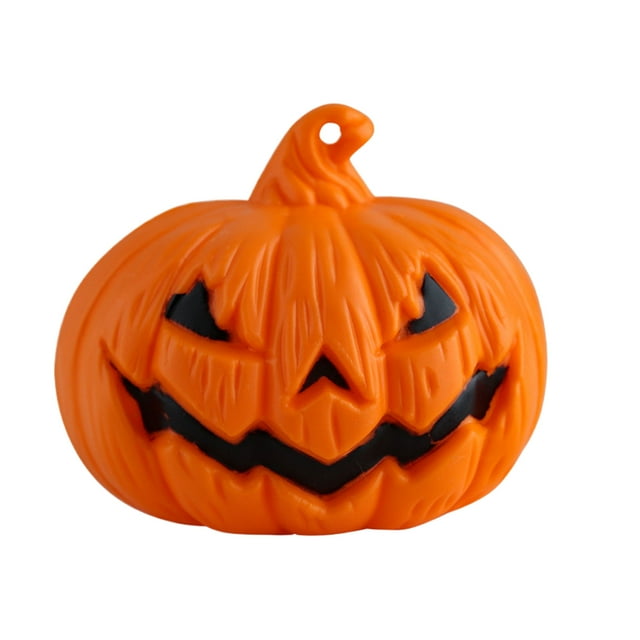 Toystoory Suministros y adornos navideños de linternas de calabaza de Halloween de plástico de 12 piezas y menos propensos a dañarse Iluminación navideña trompeta