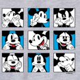 thumbnail image 3 of Mickey & Friends - Mickey Grid - Toddler And Youth Crewneck Fleece Sweatshirt, 3 of 5