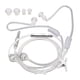 thumbnail image 4 of Auriculares de tubo de aire de 35 mm auriculares de tubo de aire sin radiación binaural portátil de silicona para computadora portátil Amonsee Otros, 4 of 8