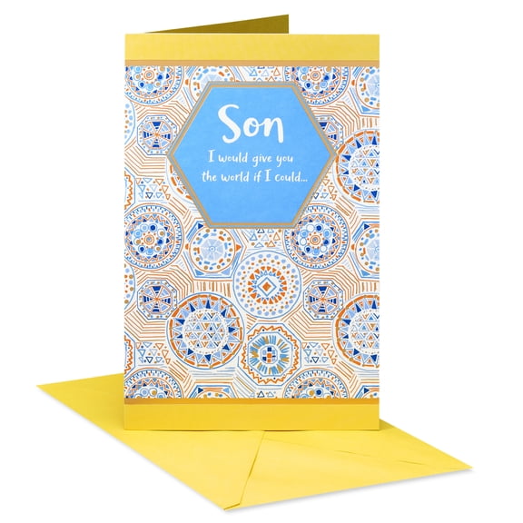 American Greetings Easter Card for Son (Global Pattern)