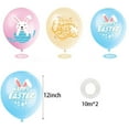 thumbnail image 3 of Godderr Easter Birthday Party Decoration, Cute Bunny Set /Balloon Birthday Banner Cake Topper For Girl Birthday Decorative Set 31Pcs, 3 of 3