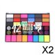 thumbnail image 1 of paleta de pintura facial,Pintura facial Paleta de maquillaje profesional para niños,Paleta de pintura facial y corporal activada con agua,Pintura corporal a base de agua para adultos,Paleta de, 1 of 8