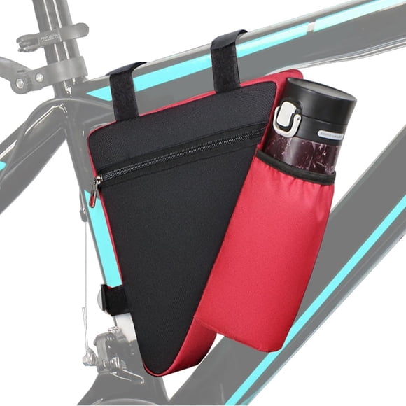 AIGIA Bike Triangle Frame Bag Bicycle Cycling Storage Triangle Top Tube Front Pouch Saddle Bag for Road and Mountain Bikes