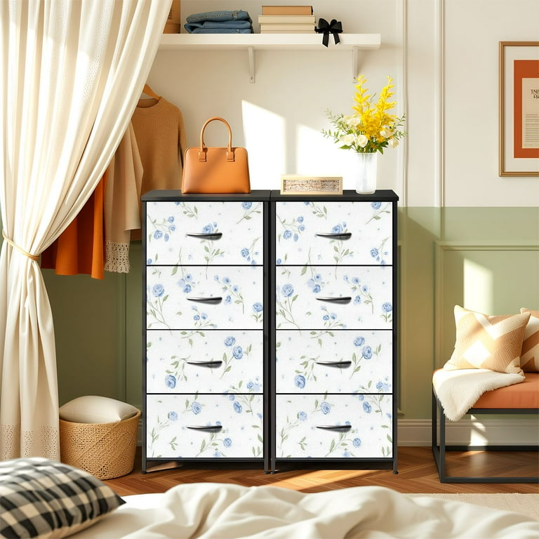 cute little dresser Miniyam Drawer Dresser with Glides & Safety Design for Kids, Colorful