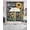 Black Yellow, variant on Yellow Sunflower Swag Curtains for Living Room/Bedroom Windows, Butterfly Sunshine Farmhouse Country Kitchen Curtains and Valances Set 36 Inch Length, Light Filtering Swags Valance Curtain Panels