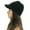 Black, variant on Herrnalise Women Solid Stitching Outdoor Plush Hats Crochet Knit Beanie Cap Peaked Cap