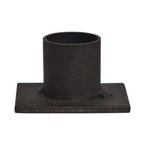 CWI Gifts Taper Candle Holder - Iron Candle Stick Candle Holders - Farmhouse Candlestick Holders - Fireplace Mantel Decor - 1 Piece 2 x 1.5 x 1in