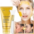 thumbnail image 4 of Turmeric Peel-Off Mask - with Brush, 75ml, Hydrating, Fruit Extract, Night Use, 4 of 5