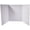 White, variant on Royal Brites Project Board Tri-Fold with Gridlines, 14 x 33 Inches, (27072)