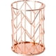 thumbnail image 1 of Pen Holder For Desk, Make Up Brush Holder Rose Gold Metal Wire Pencil Cup Holders, 1 of 4