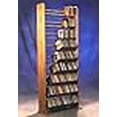 thumbnail image 3 of 9 Row Dowel Cd Rack (Honey Oak) By Wood Shed, 3 of 3