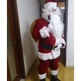 thumbnail image 4 of Disfraz de Papá Noel Disfraz de Navidad Juego de Navidad de Terciopelo (L), 4 of 5