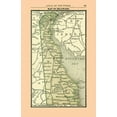 thumbnail image 2 of Alden 22x32 Gold Ornate Wood Framed with Double Matting Museum Art Print Titled - Delaware - Alden 1886, 2 of 4