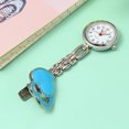 thumbnail image 3 of Heart Shaped Watch Waterproof Pocket Watch Fashion Creative Hanging Watch for Decor Use (Blue), 3 of 8