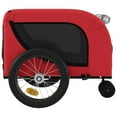 thumbnail image 6 of vidaXL Pet Bike Trailer Bicycle Cargo Dog Stroller Oxford Fabric and Iron, 6 of 10