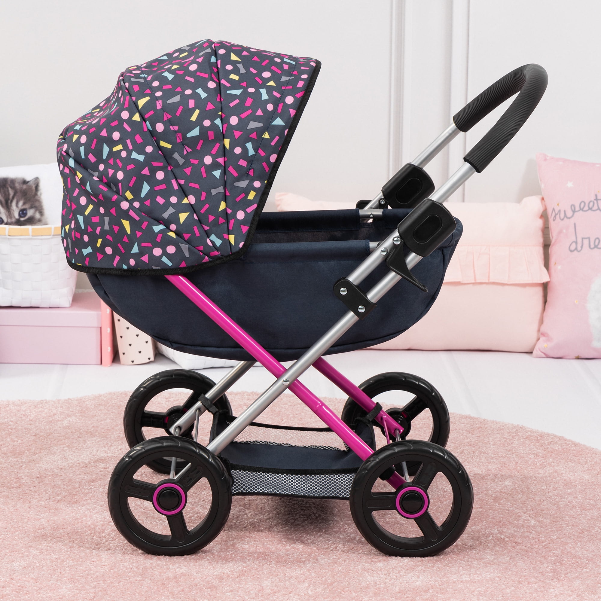 Pram Cosy W/ Shoulder Bag in Navy, Hot Pink, Fairy