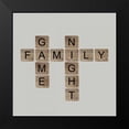 thumbnail image 2 of Longfellow Designs 20x20 Black Modern Framed Museum Art Print Titled - Game Night, 2 of 5