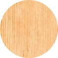 thumbnail image 1 of Ahgly Company Indoor Round Solid Orange Modern Area Rugs, 7' Round, 1 of 4