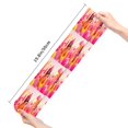 thumbnail image 2 of Bingfone Digital Nomad Pink Landscape Print Compression Socks for Women and Men Long Socks for Running Athletic Cycling Nurse, 2 of 8