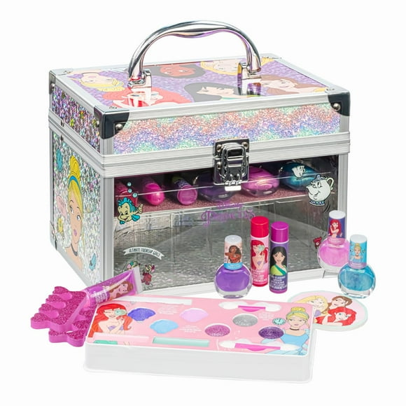 Set de maquillaje Townley Girl Disney Princess con funda de tren
