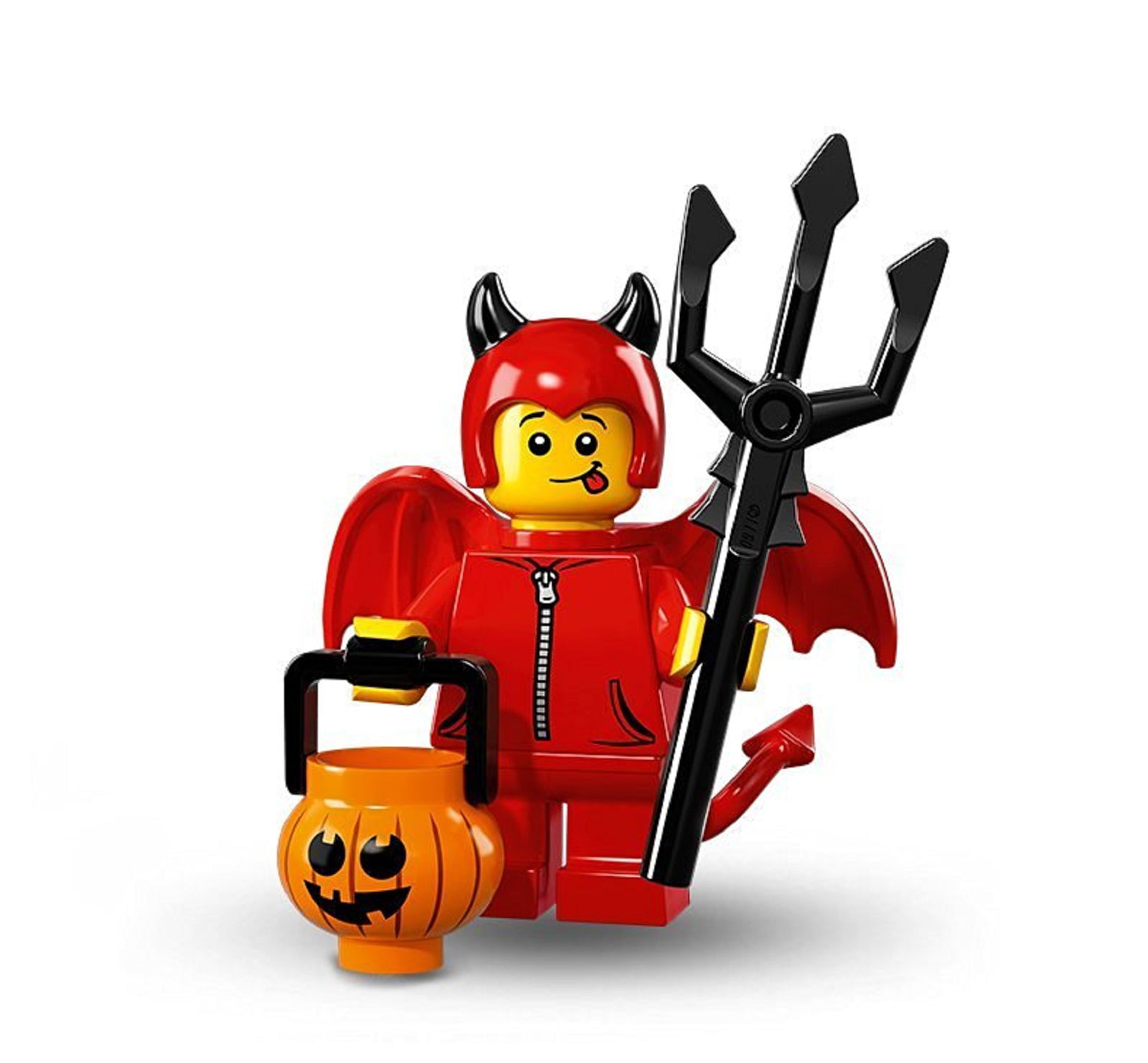 Cute Little Devil costume minifigures LEGO Halloween Skeleton Bones Guy 