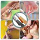 thumbnail image 3 of Wide-Jaw Opening Anti-Splash Slanted Nail Clipper, Heavy Duty Portable Nail Cutting Tool, ,for Home Travel Use, 3 of 5