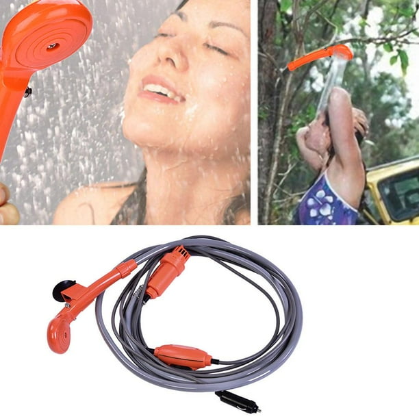Yosoo 12V Car Plug Outdoor Portable VehicleMounted Shower Kit for