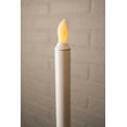 thumbnail image 2 of 2 Pcs Flameless Candles Taper Candle LED 17 in. Amber Bulb Touch On/Off Timer White, 2 of 2