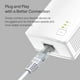 thumbnail image 4 of Adaptador Ethernet TP-Link Powerline Puerto GIGABIT AV1000 Plug&Play Ethernet Over Power Tamaño Nano TL-PA7017, 4 of 6
