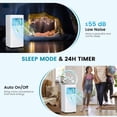 thumbnail image 6 of Giantex Portable Air Conditioner, 8000 BTU Powerful AC Unit, 3-in-1 Air Cooler & Dehumidifier & Fan w/ 24H Timer, Child Lock, 6 of 9
