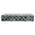 thumbnail image 2 of HANDICRAFTS HOME Moroccan Pattern Inspired Collection, Storage Organizer Decorative Box Multipurpose Gift - Moroccan Grey 12x6x2 inch, 2 of 7